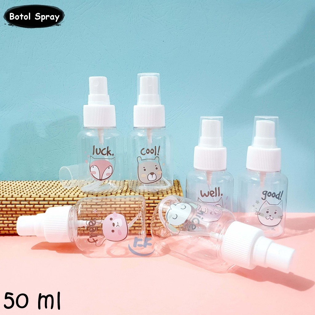 BOTOL SPRAY / FLIPTOP / PUMP MOTIF BENING