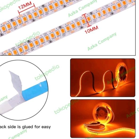 2835 led strip 12v 240 LED/m - Putih
