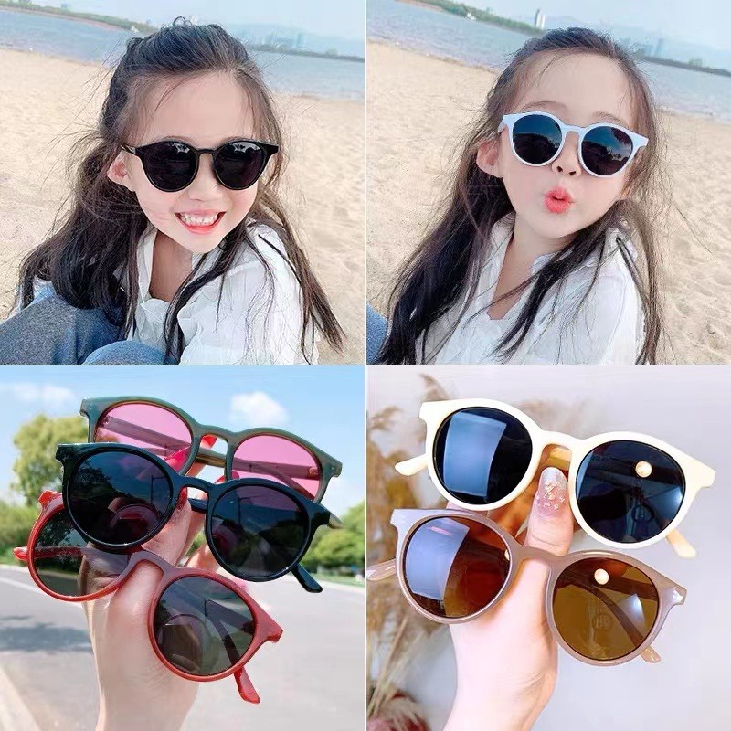 T&amp;Y Kacamata Anak 6682 Unisex Fashion Anak Kaca Mata Hitam High Quality Kids Sunglasses Kaca Mata Murah Import