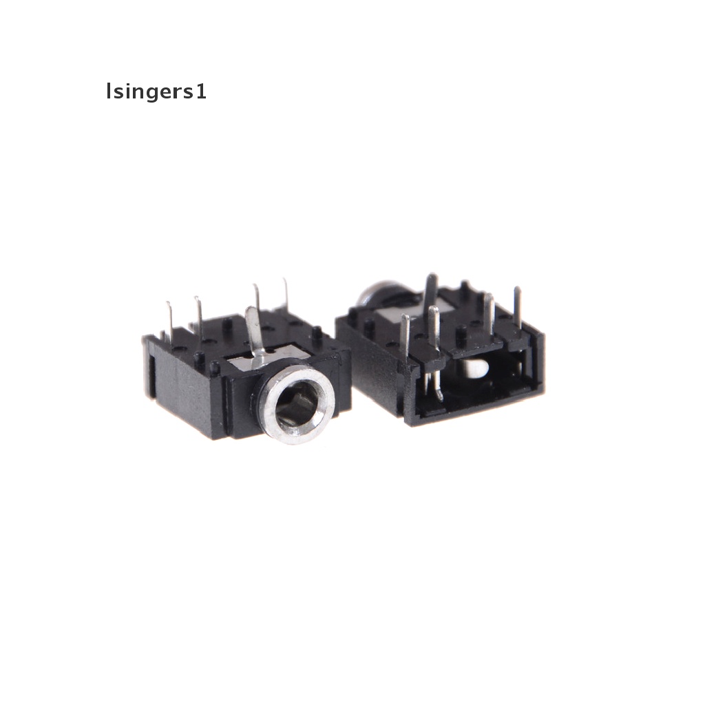 (lsingers1) 10pcs Jack Audio 3.5mm Female 5 Pin Untuk Headset / Interior PCB