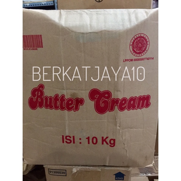 Butter Cream Instant Rasa Vanilla 1 dus isi 10kg