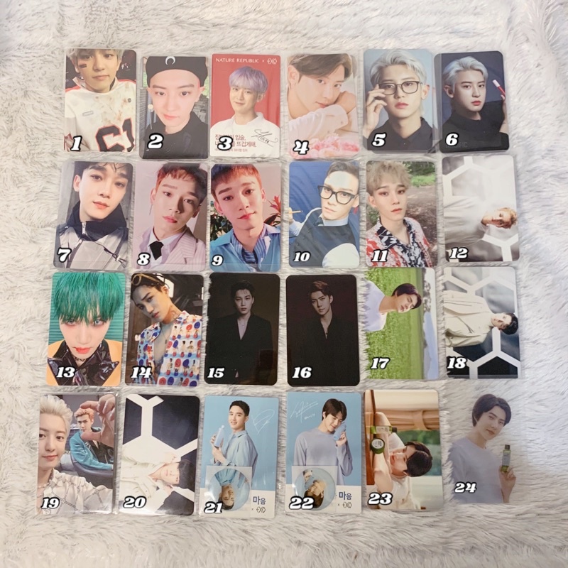 EXO Official Photocard