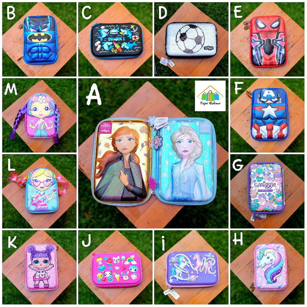 

TEMPAT PENSIL ANAK SEKOLAH / KOTAK PENSIL KARAKTER / PENCIL CASE GIRLS CARACTER / D029