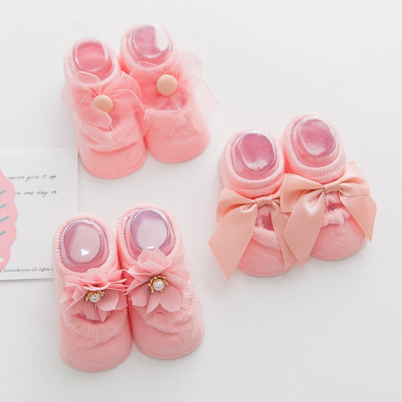 HappyOliver LALA PRINCESS Kaos Kaki Bayi Anak Laki Laki Perempuan Import Berkualitas newborn - 24 Bulan