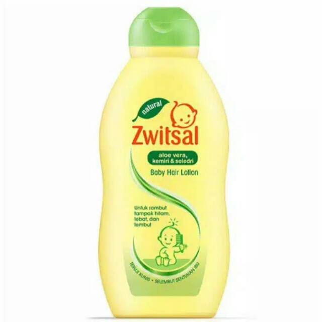 Zwitsal Baby Hair Lotion Natural Aloe Vera Kemiri Seledri 200ml/100ml