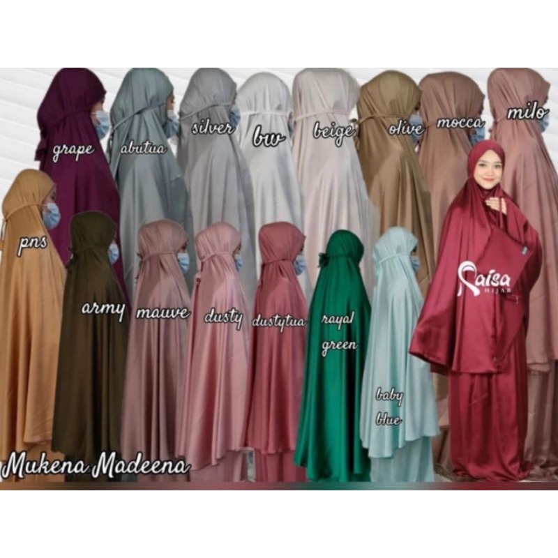 Mukena travelling Silky RAISA HIJAB