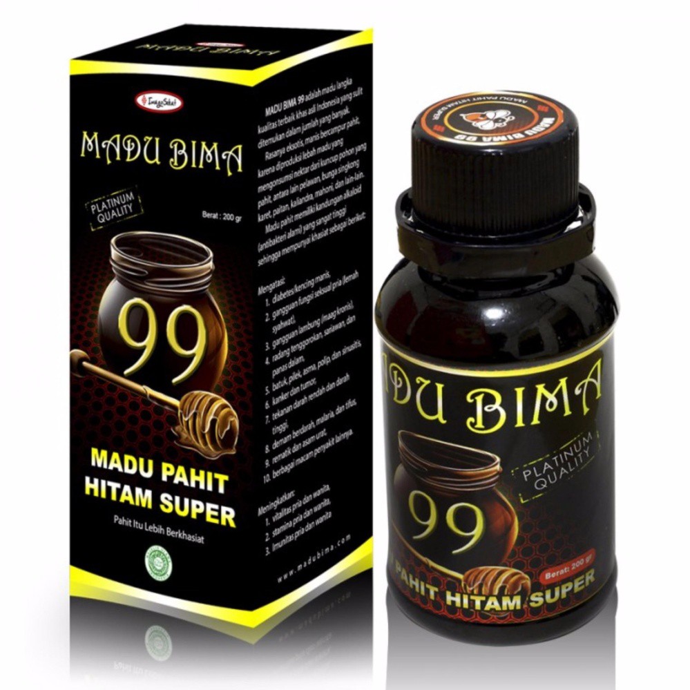 

MADU BIMA 99 madu pahit hitam super Original