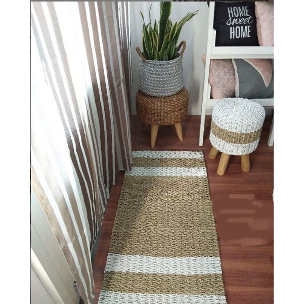 COD FLOOR MAT KARPET ANYAMAN SEAGRASS QTY EXPORT