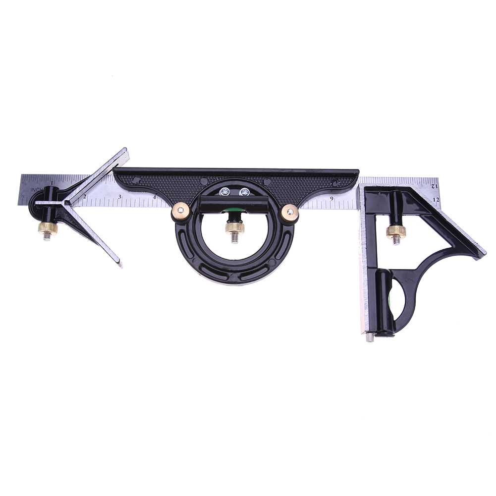 

Termurah Original SHAHE 3 in 1 Penggaris Multifungsi Adjustable Angle Finder 30cm WW017