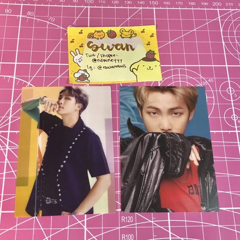Photocard Official Japan UMS Fake love / airplane RM PC Face yourself Namjoon