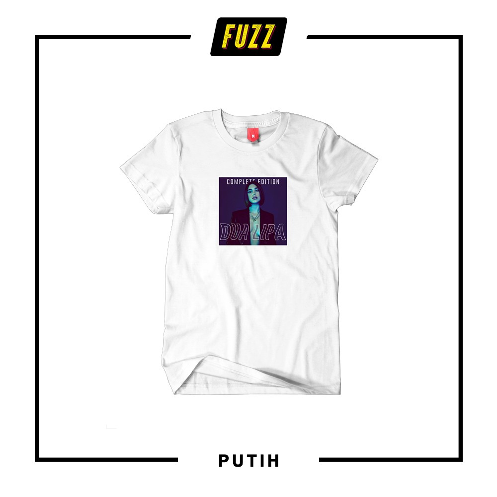 Kaos Dua Lipa Baju Distro Musik Band T Shirt Complete Edition Unisex Pakaian Pria Dan Wanita Murah