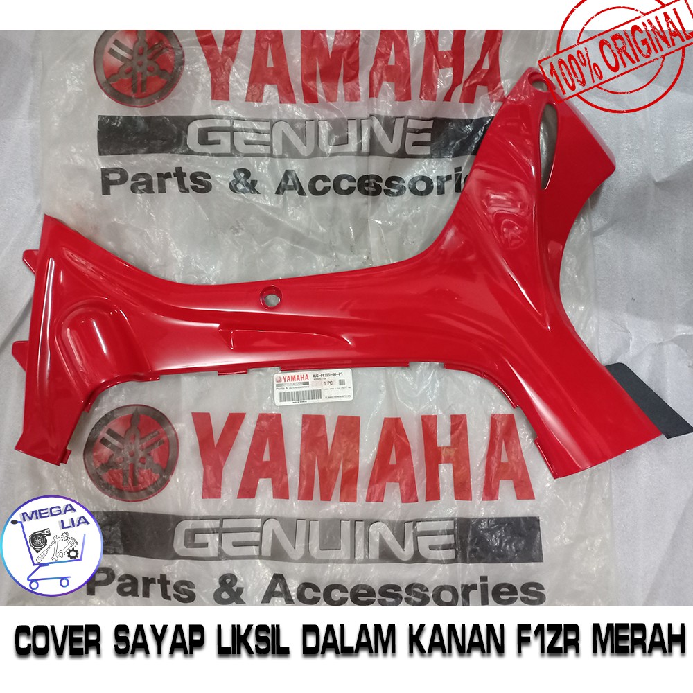 Cover Sayap Liksil Dalam Kanan F1ZR Merah ORI YAMAHA 100%. 4US-F8395-00-P1