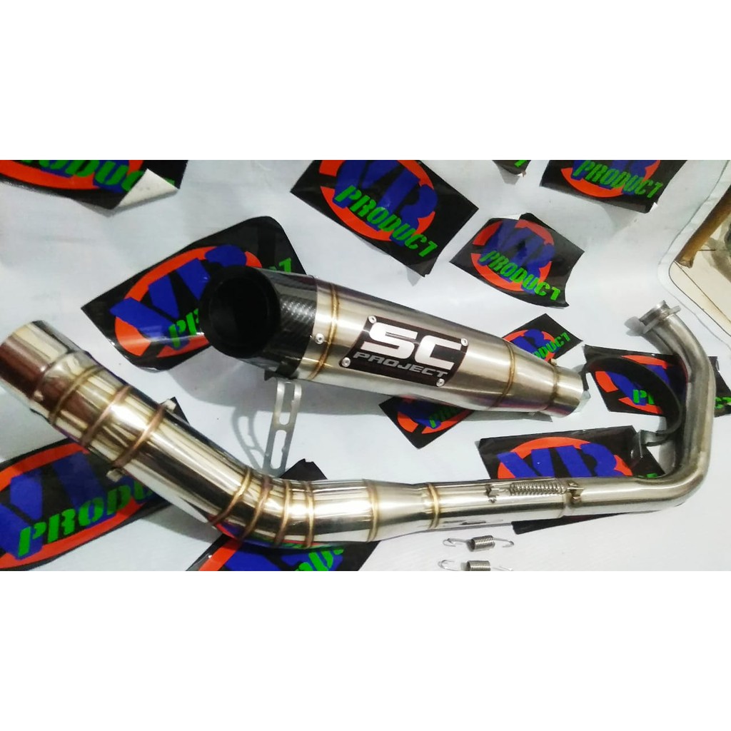 Knalpot SC Project S1 jupiter MX/King