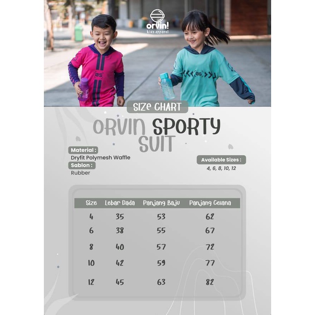 Setelan Sporty Suit Orvin