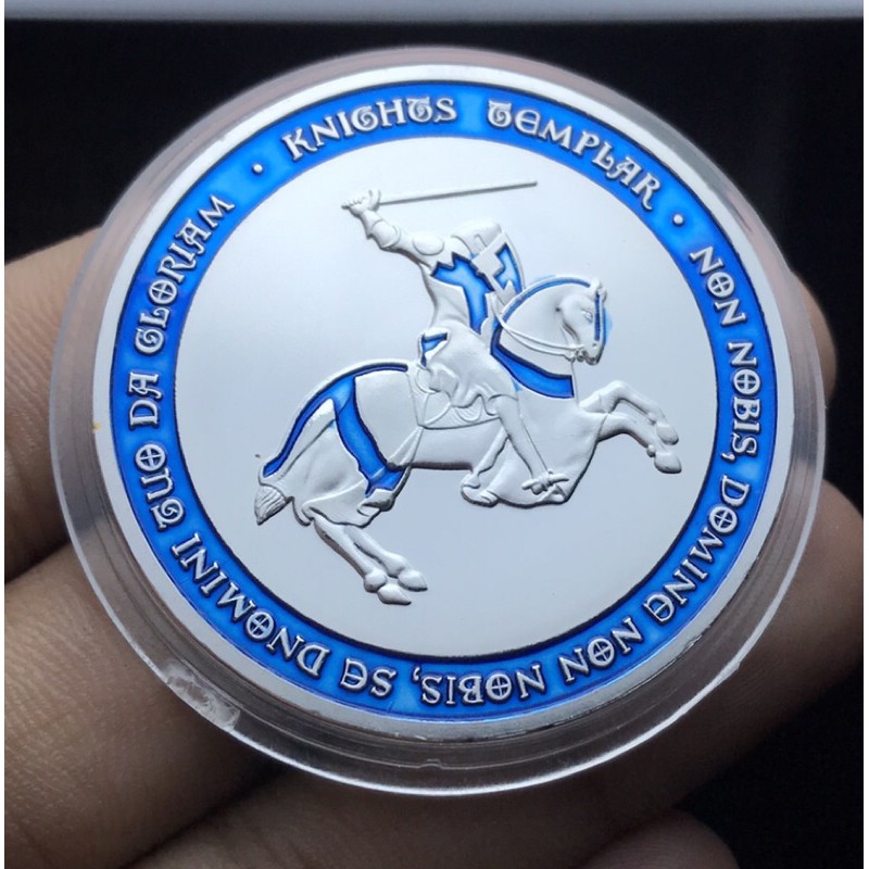 Koin Knights Templar Blue Rare Item