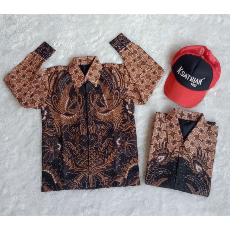 Batik Warna Coklat Muda #edisibaru