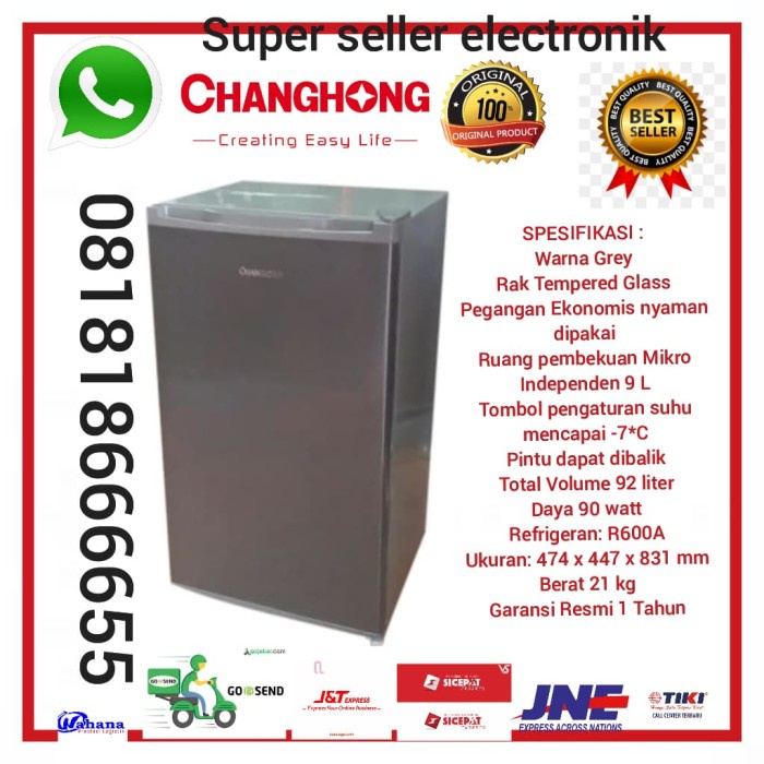 jual kulkas Changhong CBC100//CBC 100//cbc 100