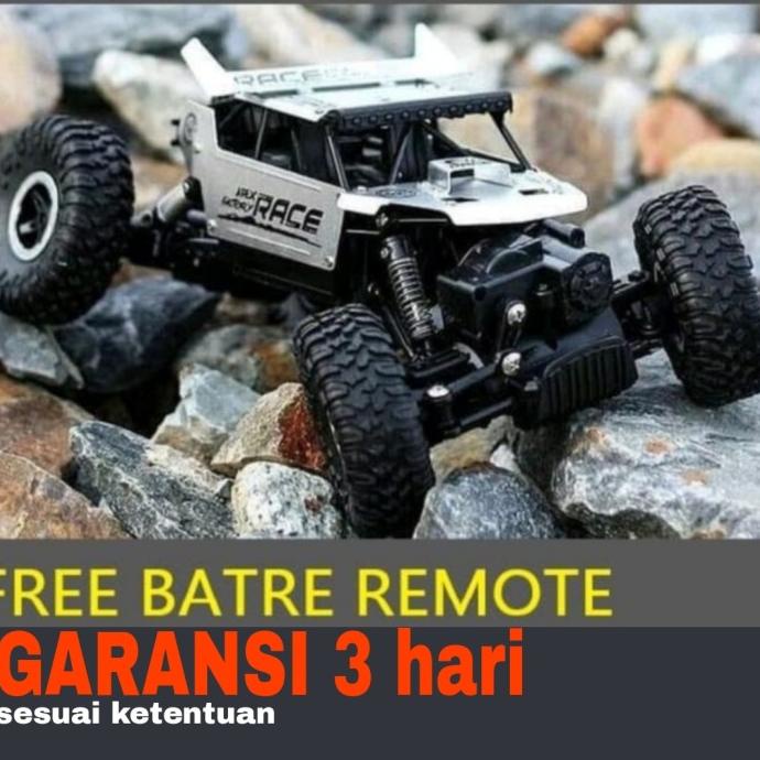 Mobil Remote Control Offroad Monster Truck RC Rock Crawler 4WD cakep