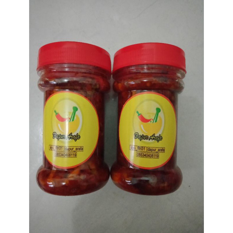

Sambal Cumi Kemasan 150 gr