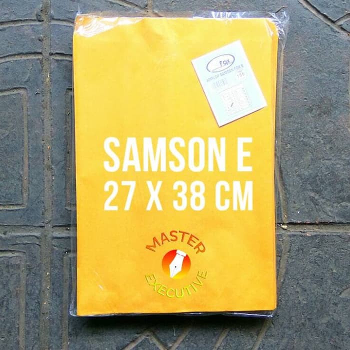 

Stok Ready Fox Amplop E Samson Coklat 27 5 x 38 cm Map Murah