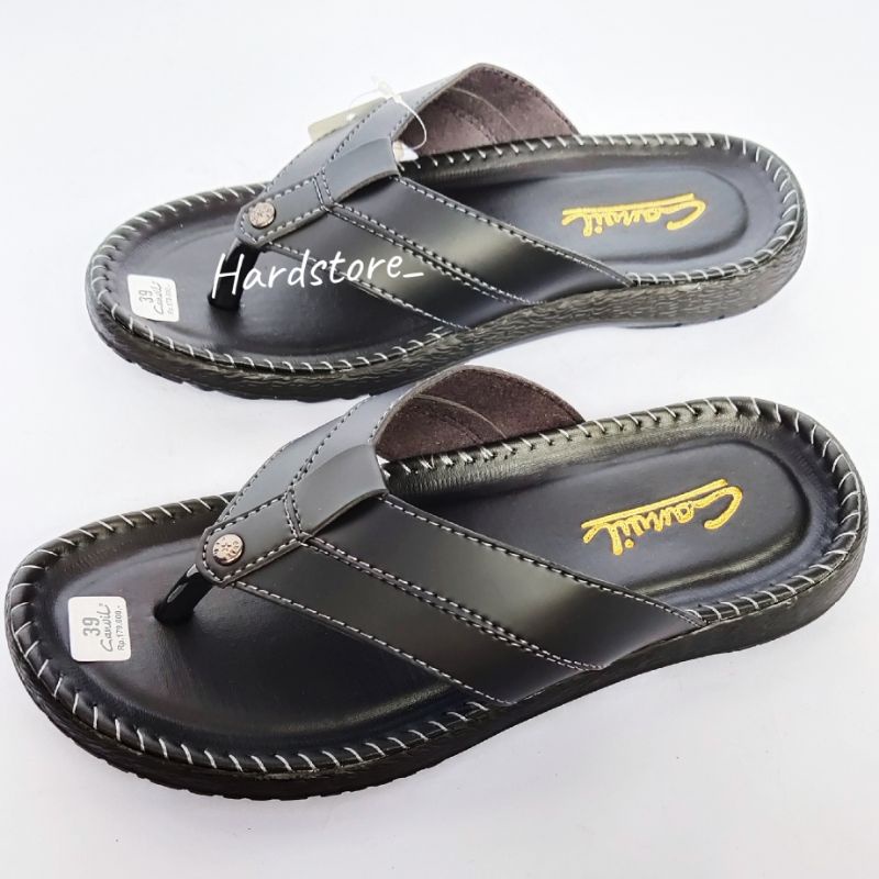 Sandal japit pria / sandal Kulit Pria Casual (BBB) Sendal Santai Pria dewasa CNVL 39-43