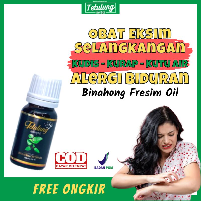 TETULUNG HERBAL - Minyak Binahong obat kurap kudis ampuh - obat eksim selangkangan ampuh - obat kutu
