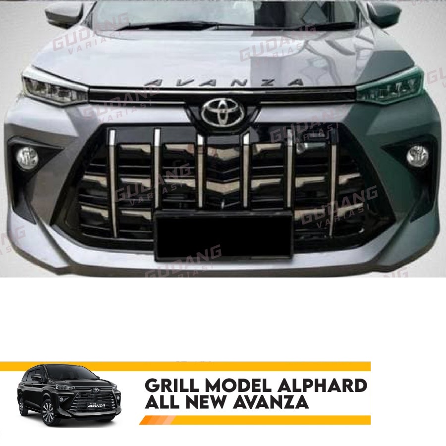 Grill Avanza model Alphard 2022