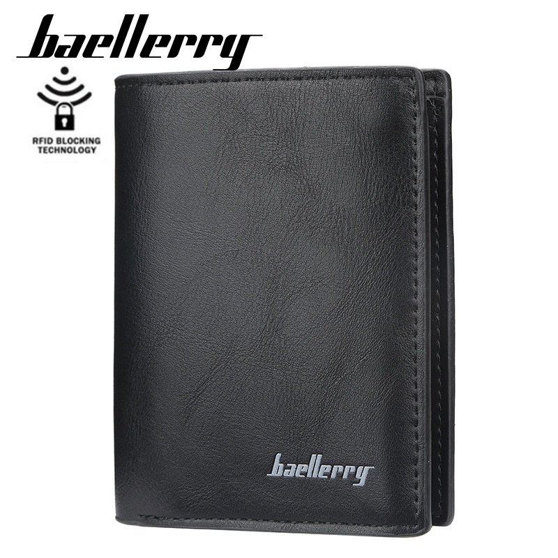 BAELLERRY K9112 Dompet Kartu Pria Bahan Kulit PU Leather Premium WATCHKITE WKOS