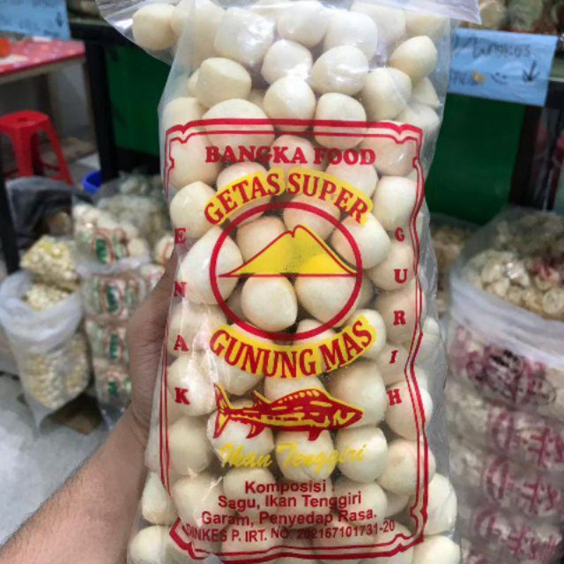 

Kemplang Getas Bulat Super 250 gram Pempek Lala 26 Ilir Palembang