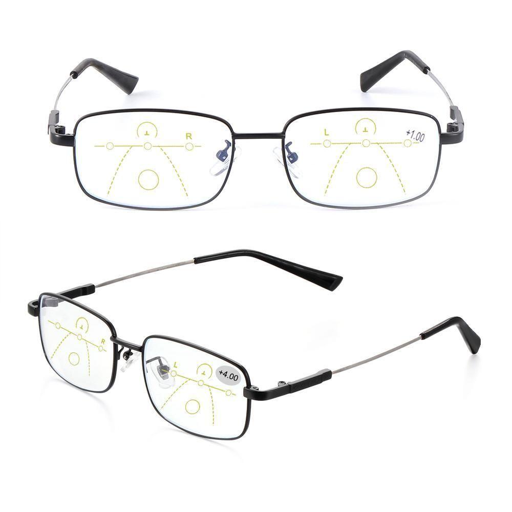Lily Kacamata Baca Anti Silau Memory Titanium Temple Readers Eyeglasses Presbyopia Glasses
