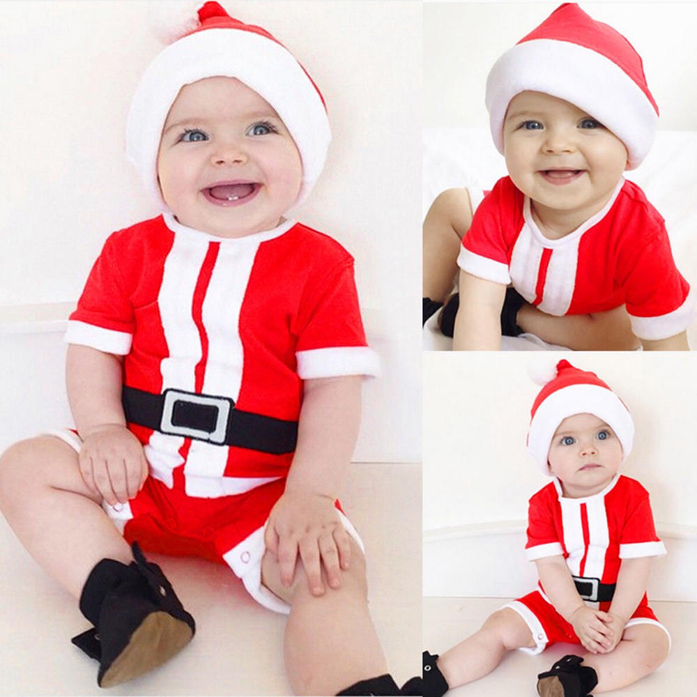 baby santa claus outfit