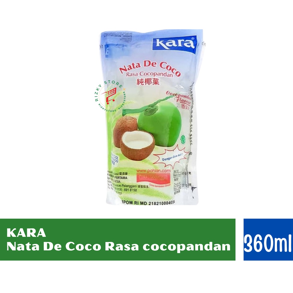 

Kara Nata De Coco rasa cocopandan 360ml