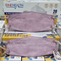 ONE HEALTH KF94 4ply surgical face mask - isi 20pcs