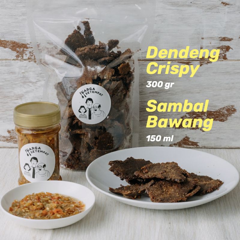 

Dendeng Sapi Crispy 300 gr + Sambal Bawang 150 ml | Stok Lauk