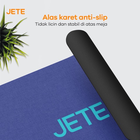 Mouse Pad JETE Mousepad 2 Ukuran Besar 21 x 26 cm - Anti Slip