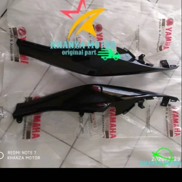 Body kanan kiri yamaha Jupiter Z1 original Hitam