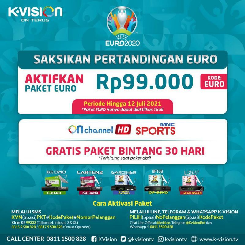Paket EURO 2021 K VISION/GOL