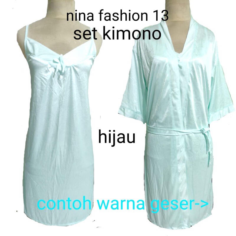 Baju tidur wanita kimono piyama dewasa