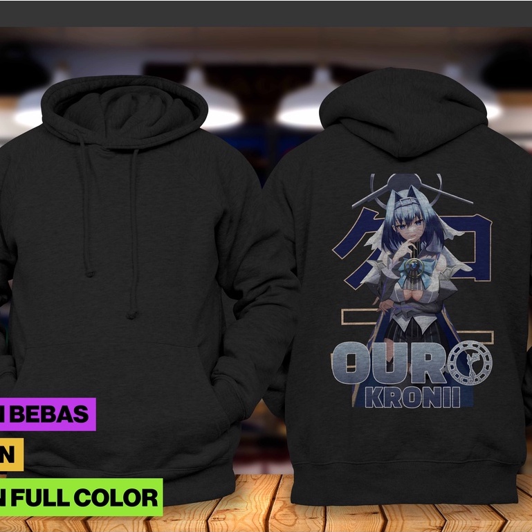 Hoodie Jumper Hololive - OURO KRONII