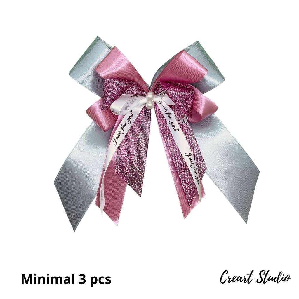 

Pita Kado Hampers Satin "Jus For You" , size L - CREART