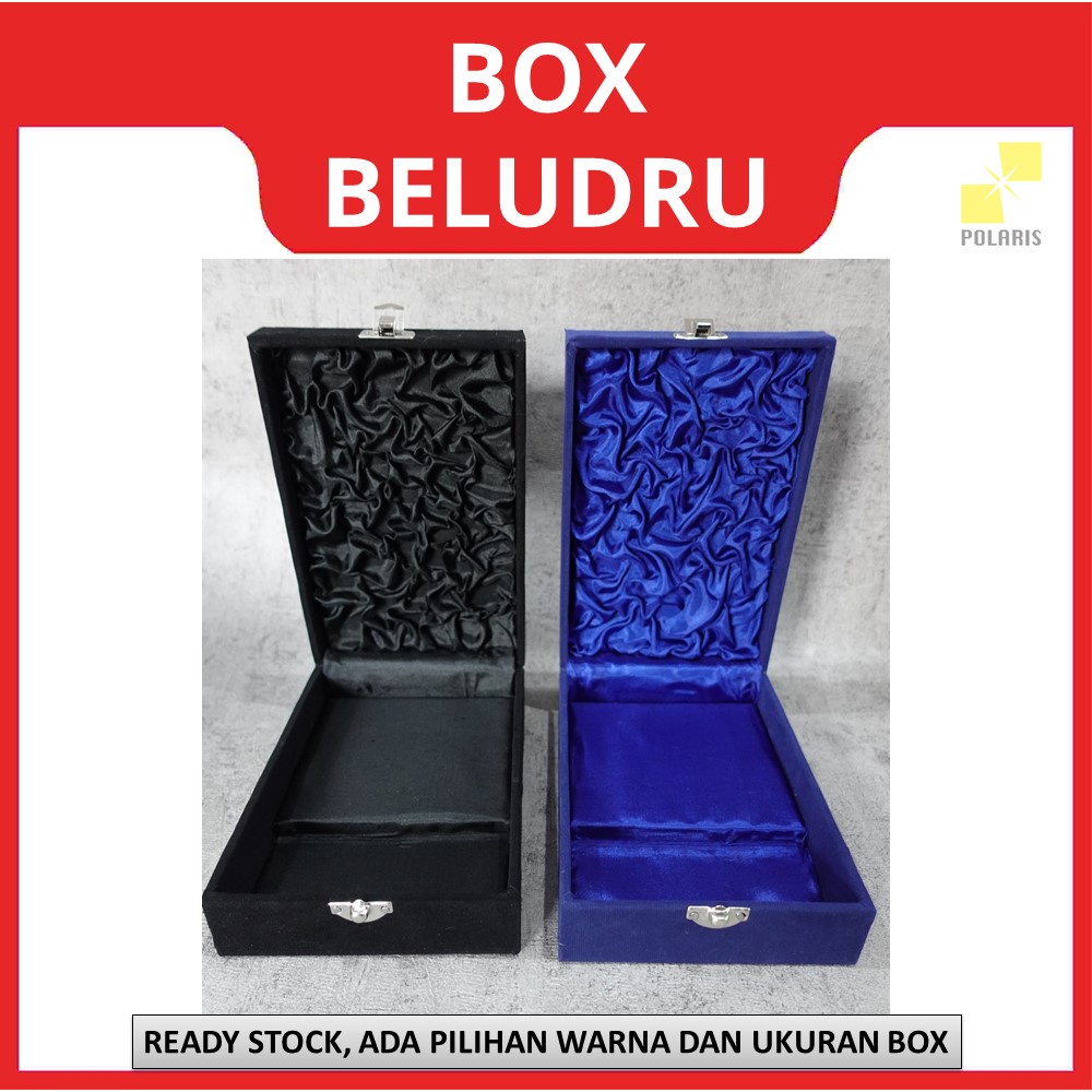 BOX PLAKAT BELUDRU KOTAK VANDEL BLUDRU CUSTOM BOX PIALA/TROPHY BOX KADO BELUDRU KOTAK SOUVENIR BLUDRU TEMPAT HADIAH BLUDRU