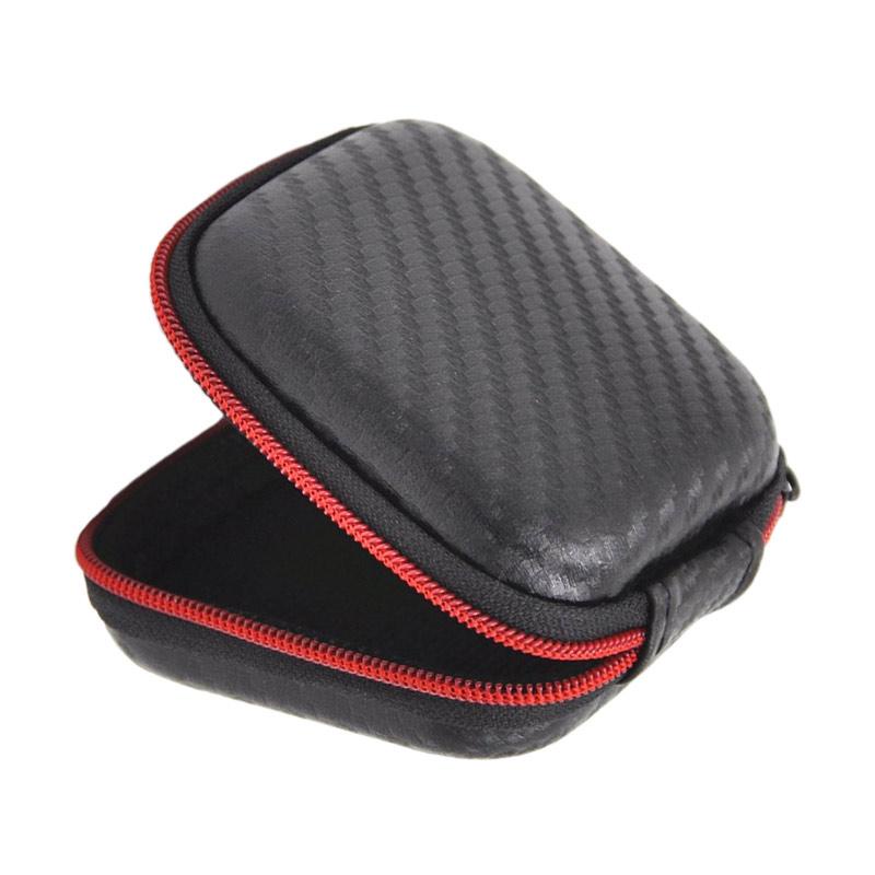 STORAGE CASE EARPHONE POUNCH TAS TRAVEL DOMPET