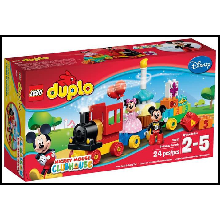 duplo mickey train