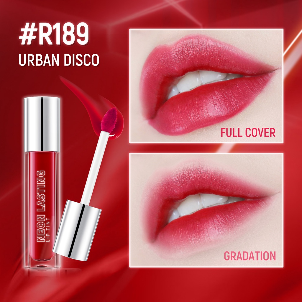 YOU Neon Lasting Lip Tint | Tahan Lama Hingga 12 Jam-2