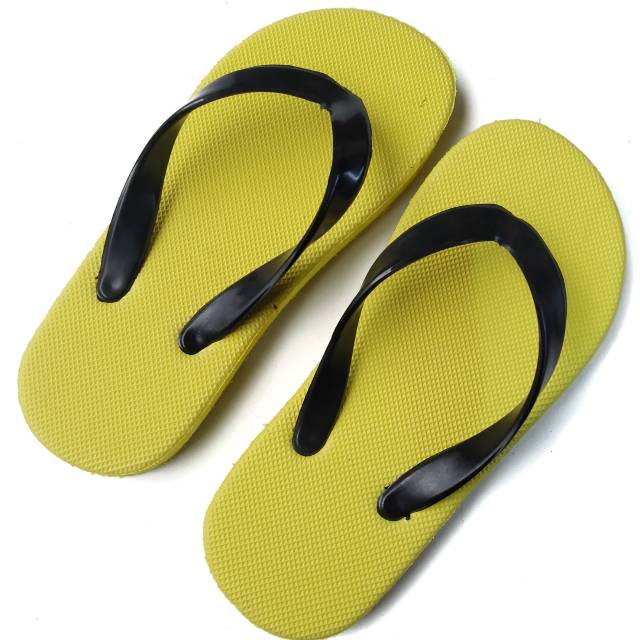 Sandal Anak keren | Sendal Jepit Anak | Sandal Jepit Polos anak warna kuning