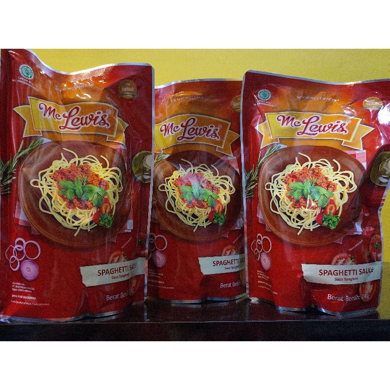 

Saus Spaghetti McLewis - 1kg