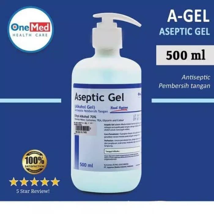 Onemed Hand sanitizer Aseptic gel Original 500ml