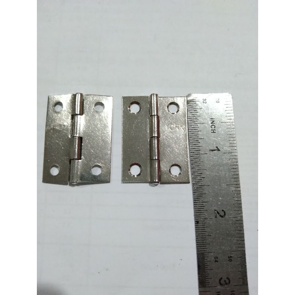 Engsel putih stainless 1,5"