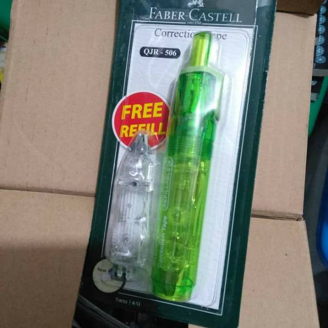 

Correction Tape FABER CASTELL QJR-506 /1R (tip-x)