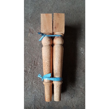 kaki meja kayu 40cm